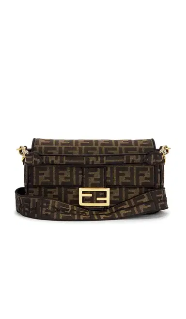 FWRD Renew Fendi FF 1974 Baguette Zucca Brown WSS | Thumbnail 1 FWRD Renew Fendi FF 1974 Baguette Zucca Brown WSS | Thumbnail 1