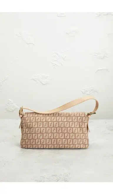 FWRD Renew Fendi Zucchino Baguette Shoulder Bag | Thumbnail 3 FWRD Renew Fendi Zucchino Baguette Shoulder Bag | Thumbnail 3
