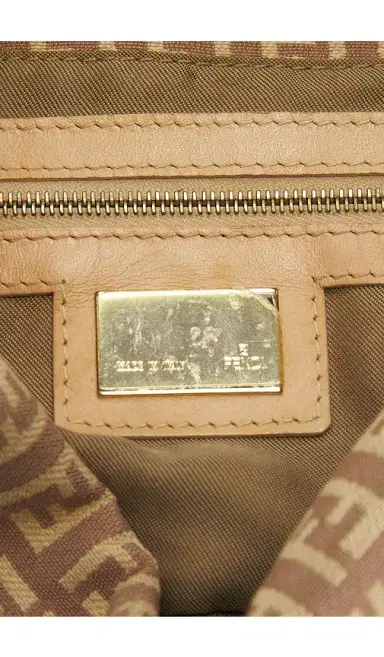 FWRD Renew Fendi Zucchino Baguette Shoulder Bag | Thumbnail 5 FWRD Renew Fendi Zucchino Baguette Shoulder Bag | Thumbnail 5