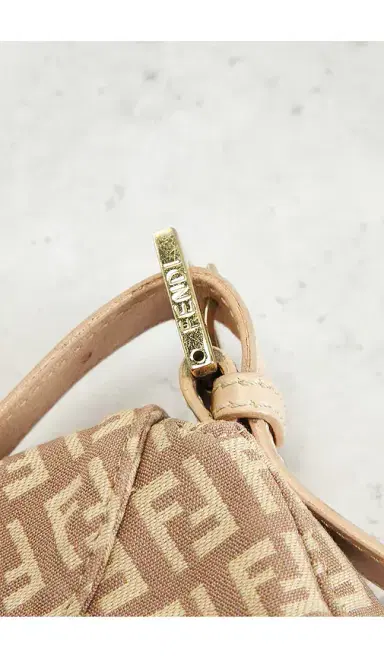 FWRD Renew Fendi Zucchino Baguette Shoulder Bag | Thumbnail 7 FWRD Renew Fendi Zucchino Baguette Shoulder Bag | Thumbnail 7