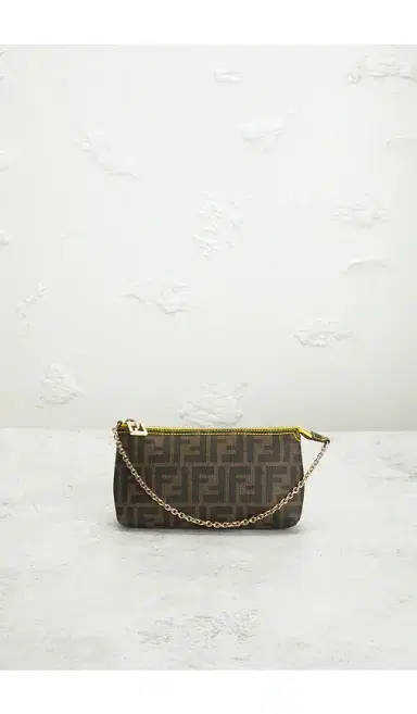 FWRD Renew Fendi Zucca Pochette Shoulder Bag | Thumbnail 2 FWRD Renew Fendi Zucca Pochette Shoulder Bag | Thumbnail 2