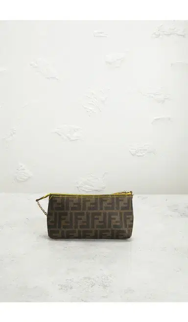 FWRD Renew Fendi Zucca Pochette Shoulder Bag | Thumbnail 3 FWRD Renew Fendi Zucca Pochette Shoulder Bag | Thumbnail 3