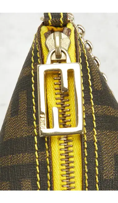 FWRD Renew Fendi Zucca Pochette Shoulder Bag | Thumbnail 6 FWRD Renew Fendi Zucca Pochette Shoulder Bag | Thumbnail 6