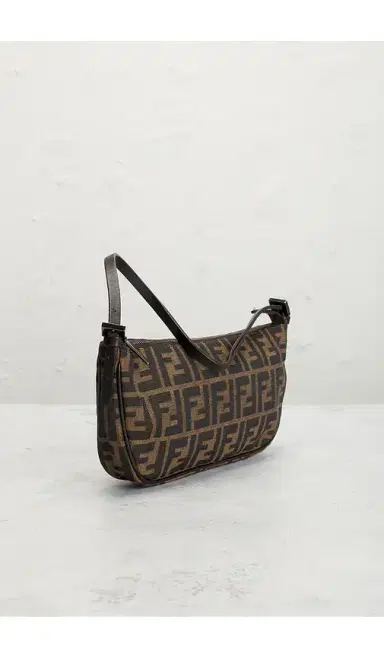FWRD Renew Fendi Zucca Pochette Shoulder Bag | Thumbnail 4 FWRD Renew Fendi Zucca Pochette Shoulder Bag | Thumbnail 4