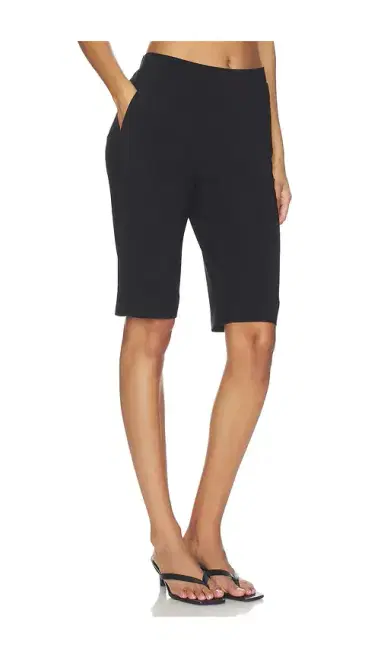 Norma Kamali Flat Front Bermuda Short | Thumbnail 2 Norma Kamali Flat Front Bermuda Short | Thumbnail 2