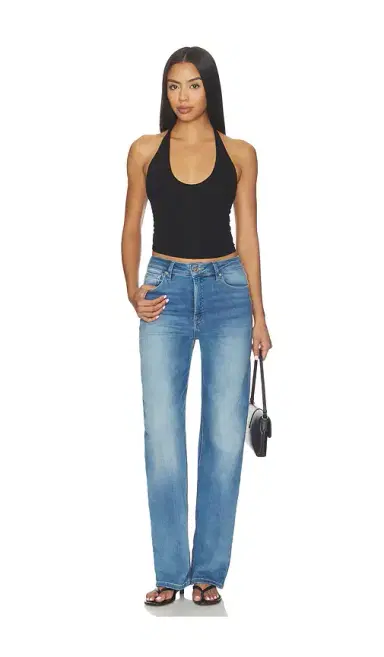 Good American Soft Tech True Straight Jeans | Thumbnail 5 Good American Soft Tech True Straight Jeans | Thumbnail 5