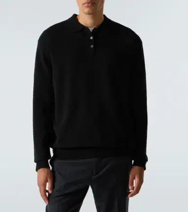 Le Kasha Crete cashmere polo sweater | Thumbnail 3 Le Kasha Crete cashmere polo sweater | Thumbnail 3