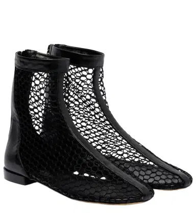 Souliers Martinez Maxima mesh ankle boots | Thumbnail 1 Souliers Martinez Maxima mesh ankle boots | Thumbnail 1