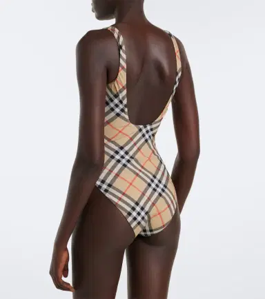 Burberry Check swimsuit | Thumbnail 2 Burberry Check swimsuit | Thumbnail 2