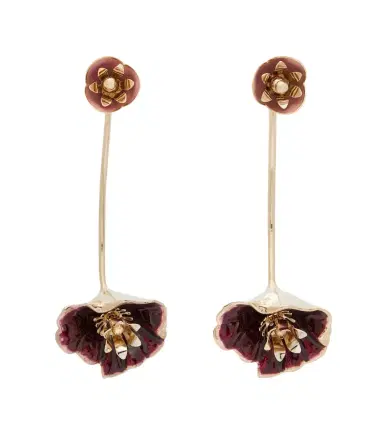 Rabanne Floral drop earrings | Thumbnail 1 Rabanne Floral drop earrings | Thumbnail 1