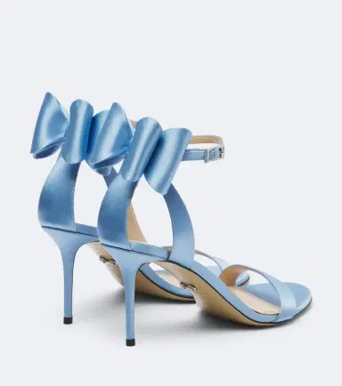 Mach & Mach Le Cadeau bow-detail satin sandals | Thumbnail 2 Mach & Mach Le Cadeau bow-detail satin sandals | Thumbnail 2