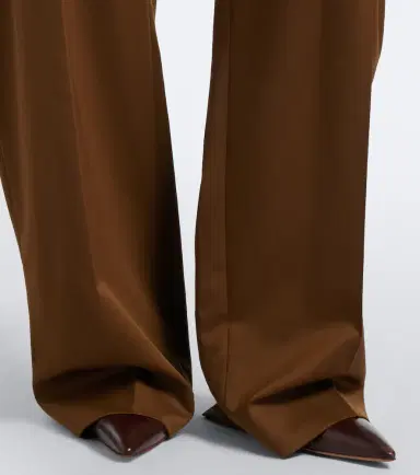 Ferragamo Wool and cashmere barrel-leg pants | Thumbnail 4 Ferragamo Wool and cashmere barrel-leg pants | Thumbnail 4