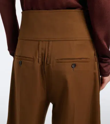 Ferragamo Wool and cashmere barrel-leg pants | Thumbnail 5 Ferragamo Wool and cashmere barrel-leg pants | Thumbnail 5