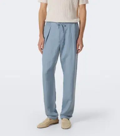 Ralph Lauren Purple Label Silk and linen straight pants | Thumbnail 4 Ralph Lauren Purple Label Silk and linen straight pants | Thumbnail 4