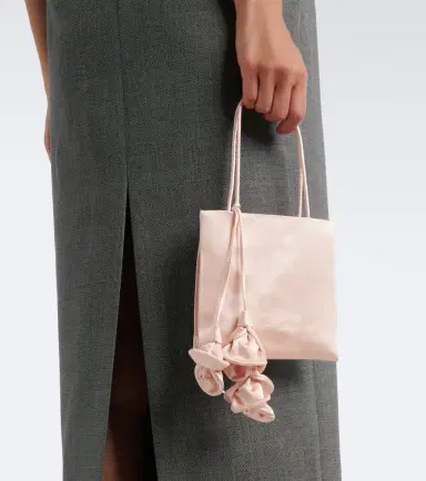 Magda Butrym Julia Small satin top-handle bag | Thumbnail 4 Magda Butrym Julia Small satin top-handle bag | Thumbnail 4