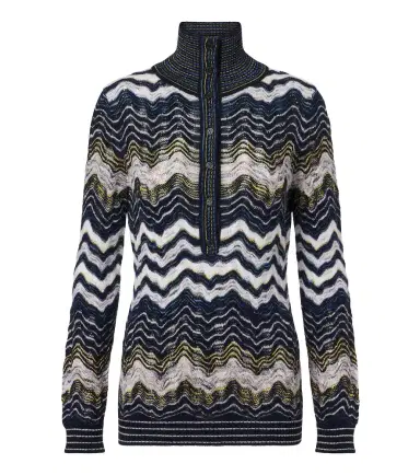 Missoni Zigzag wool-blend sweater | Thumbnail 1 Missoni Zigzag wool-blend sweater | Thumbnail 1