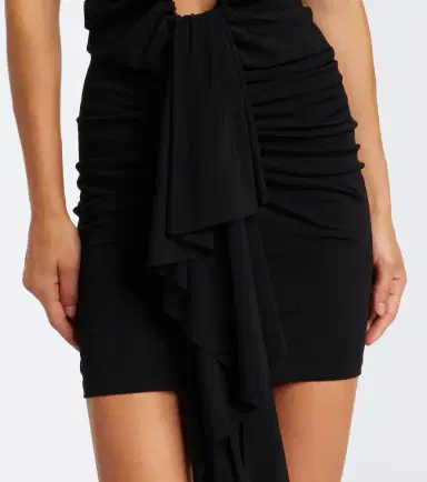 Christopher Esber Salacia ruched jersey minidress | Thumbnail 2 Christopher Esber Salacia ruched jersey minidress | Thumbnail 2