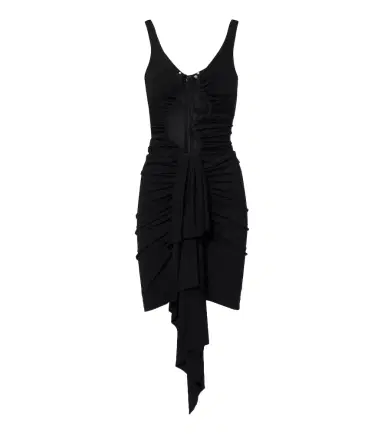 Christopher Esber Salacia ruched jersey minidress | Thumbnail 1 Christopher Esber Salacia ruched jersey minidress | Thumbnail 1