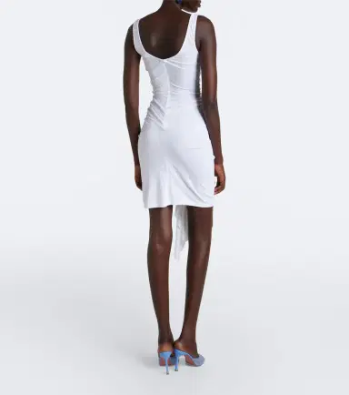 Christopher Esber Salacia ruched jersey minidress | Thumbnail 4 Christopher Esber Salacia ruched jersey minidress | Thumbnail 4