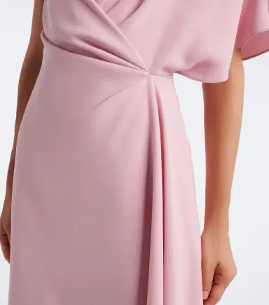 Roksanda Elva asymmetric crêpe midi dress | Thumbnail 2 Roksanda Elva asymmetric crêpe midi dress | Thumbnail 2