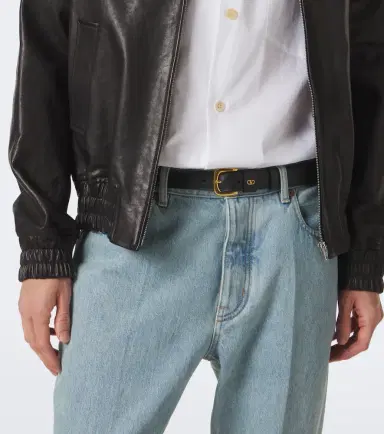 Valentino Garavani VLogo leather belt | Thumbnail 4 Valentino Garavani VLogo leather belt | Thumbnail 4