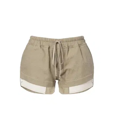 Rick Owens Fog cotton and wool shorts | Thumbnail 1 Rick Owens Fog cotton and wool shorts | Thumbnail 1