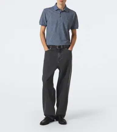 Etro Paisley cotton piqué polo shirt | Thumbnail 2 Etro Paisley cotton piqué polo shirt | Thumbnail 2