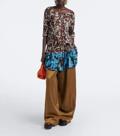 Dries Van Noten Printed minidress | Thumbnail 3 Dries Van Noten Printed minidress | Thumbnail 3