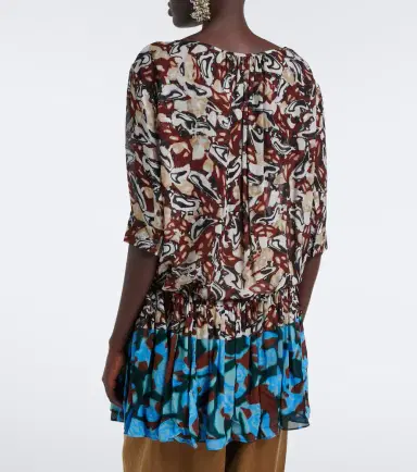 Dries Van Noten Printed minidress | Thumbnail 5 Dries Van Noten Printed minidress | Thumbnail 5