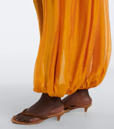 Retrofete Retrofête Evolet chiffon balloon pants | Thumbnail 2 Retrofete Retrofête Evolet chiffon balloon pants | Thumbnail 2