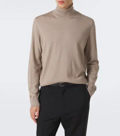 Zegna Cashmere and silk turtleneck | Thumbnail 3 Zegna Cashmere and silk turtleneck | Thumbnail 3
