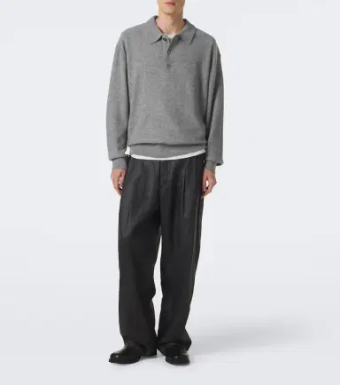 Frame Wool polo sweater | Thumbnail 4 Frame Wool polo sweater | Thumbnail 4