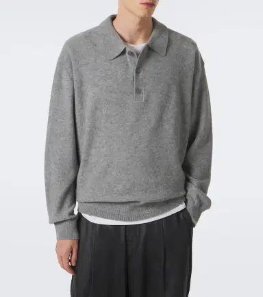 Frame Wool polo sweater | Thumbnail 5 Frame Wool polo sweater | Thumbnail 5