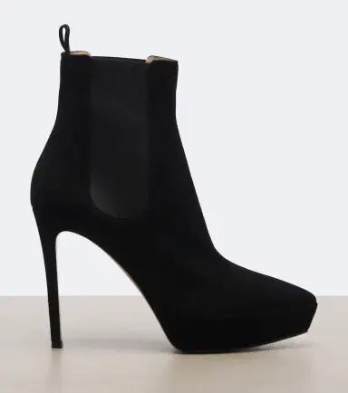 Gianvito Rossi Suede platform ankle boots | Thumbnail 4 Gianvito Rossi Suede platform ankle boots | Thumbnail 4