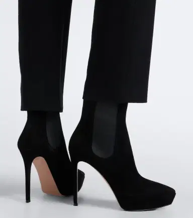 Gianvito Rossi Suede platform ankle boots | Thumbnail 6 Gianvito Rossi Suede platform ankle boots | Thumbnail 6