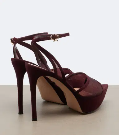 Gianvito Rossi Mesh platform slingback sandals | Thumbnail 2 Gianvito Rossi Mesh platform slingback sandals | Thumbnail 2