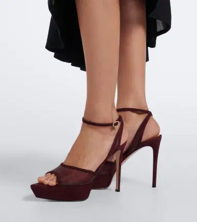 Gianvito Rossi Mesh platform slingback sandals | Thumbnail 5 Gianvito Rossi Mesh platform slingback sandals | Thumbnail 5