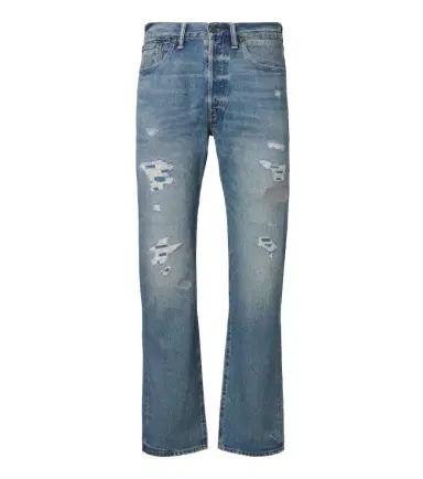 RRL Distressed straight jeans | Thumbnail 1 RRL Distressed straight jeans | Thumbnail 1