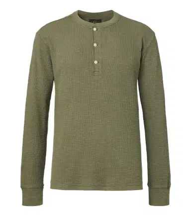 RRL Waffle-knit cotton Henley shirt | Thumbnail 1 RRL Waffle-knit cotton Henley shirt | Thumbnail 1