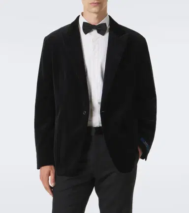 Polo Ralph Lauren Single-breasted velvet blazer | Thumbnail 6 Polo Ralph Lauren Single-breasted velvet blazer | Thumbnail 6