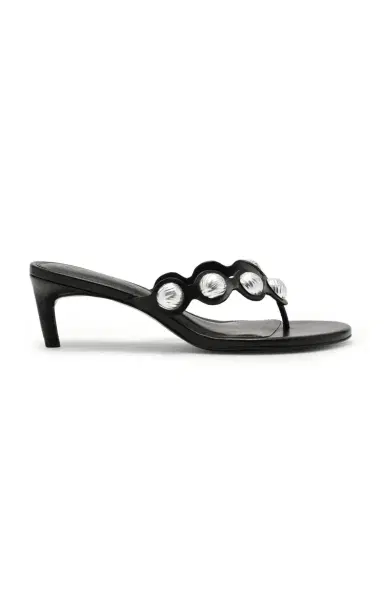 Cult Gaia Anora Leather Sandals | Thumbnail 3 Cult Gaia Anora Leather Sandals | Thumbnail 3