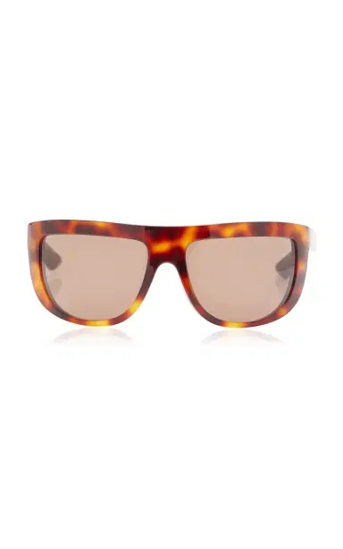 Khaite x Oliver Peoples 1974C Mask-Frame Acetate Sunglasses | Thumbnail 1 Khaite x Oliver Peoples 1974C Mask-Frame Acetate Sunglasses | Thumbnail 1