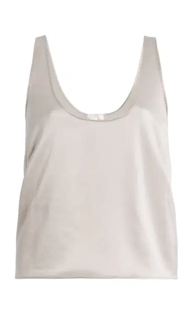 Leset Barb Satin Tank Top | Thumbnail 6 Leset Barb Satin Tank Top | Thumbnail 6