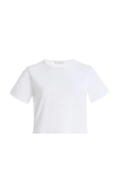 Favorite Daughter The Laura Cropped Cotton-Blend Top | Thumbnail 8 Favorite Daughter The Laura Cropped Cotton-Blend Top | Thumbnail 8