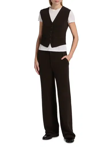 Guest In Residence Women's Cashmere Knit Tailored Vest | Thumbnail 3 Guest In Residence Women's Cashmere Knit Tailored Vest | Thumbnail 3