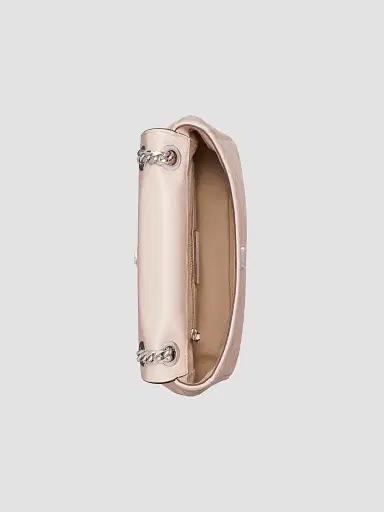 Tory Burch Women's Charlie Quilted Leather Small Shoulder Bag - Soft Pink | Thumbnail 5 Tory Burch Women's Charlie Quilted Leather Small Shoulder Bag - Soft Pink | Thumbnail 5