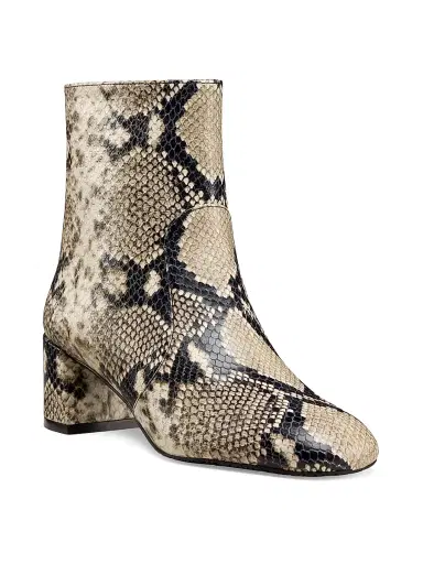 Stuart Weitzman Women's Maeve 50MM Snake-Embossed Leather Boots - Roccia | Thumbnail 2 Stuart Weitzman Women's Maeve 50MM Snake-Embossed Leather Boots - Roccia | Thumbnail 2