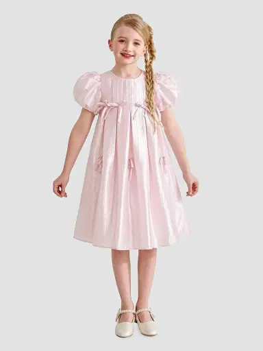 Mimi Tutu Little Girl's & Girl's Sena Dress - Pink | Thumbnail 3 Mimi Tutu Little Girl's & Girl's Sena Dress - Pink | Thumbnail 3
