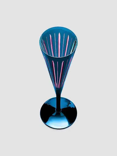 L'Objet Prism 4-Piece Glass Champagne Flute Set | Thumbnail 5 L'Objet Prism 4-Piece Glass Champagne Flute Set | Thumbnail 5