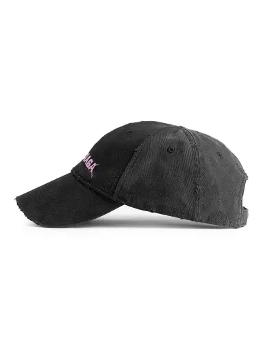 Balenciaga Men's DIY Back Cap - Black | Thumbnail 2 Balenciaga Men's DIY Back Cap - Black | Thumbnail 2